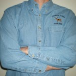 Long Sleeved Jean Shirt
